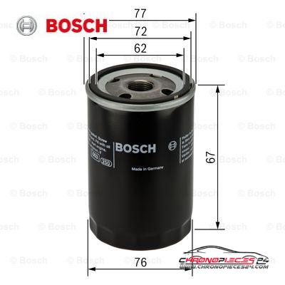 Achat de BOSCH 0 451 103 300 Filtre à huile pas chères