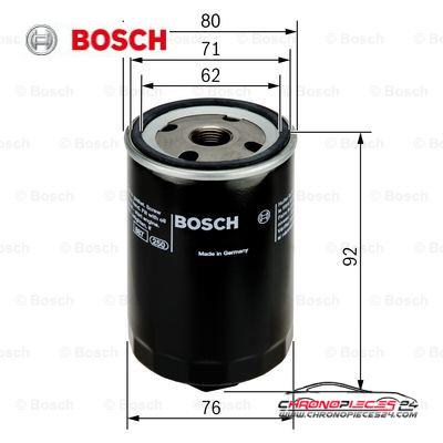 Achat de BOSCH 0 451 103 318 Filtre à huile pas chères