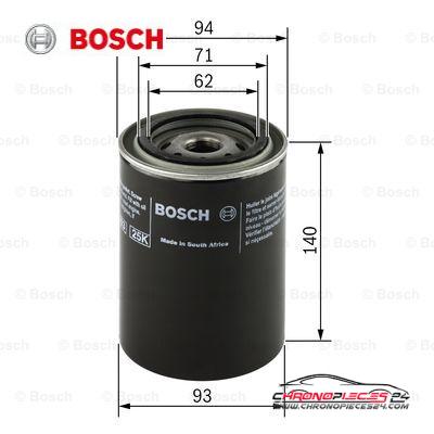 Achat de BOSCH 0 451 103 346 Filtre à huile pas chères