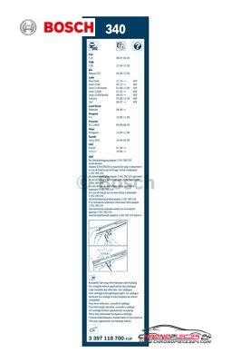 Achat de BOSCH 3 397 118 700 Balai d'essuie-glace Twin pas chères