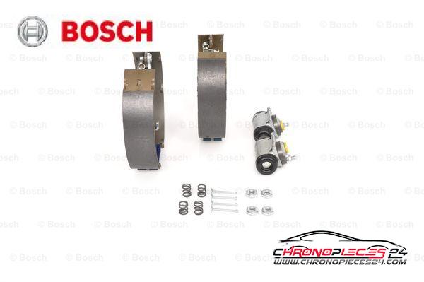 Achat de BOSCH 0 204 114 012 Jeu de mâchoires de frein KIT SUPERPRO pas chères