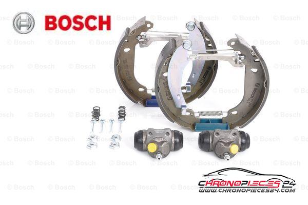 Achat de BOSCH 0 204 114 014 Jeu de mâchoires de frein KIT SUPERPRO pas chères