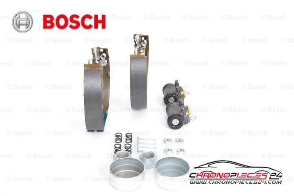 Achat de BOSCH 0 204 114 027 Jeu de mâchoires de frein KIT SUPERPRO pas chères