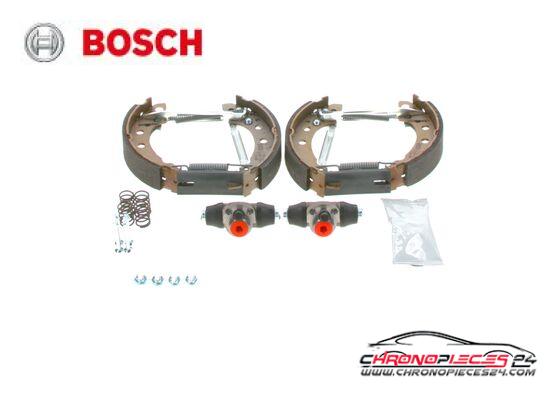 Achat de BOSCH 0 204 114 052 Jeu de mâchoires de frein KIT SUPERPRO pas chères