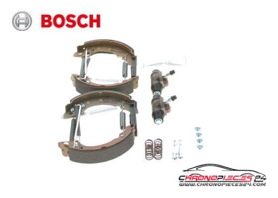 Achat de BOSCH 0 204 114 052 Jeu de mâchoires de frein KIT SUPERPRO pas chères