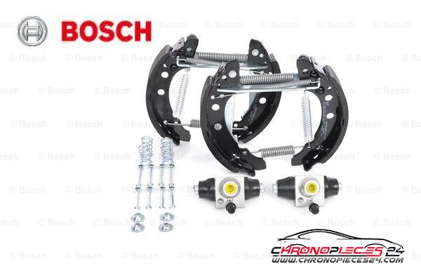 Achat de BOSCH 0 204 114 053 Jeu de mâchoires de frein KIT SUPERPRO pas chères