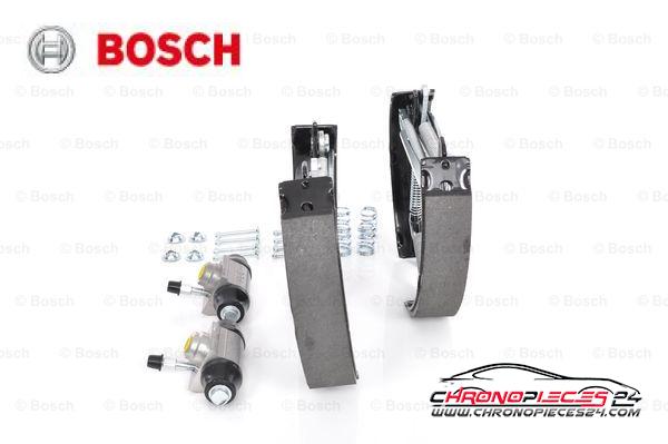 Achat de BOSCH 0 204 114 053 Jeu de mâchoires de frein KIT SUPERPRO pas chères