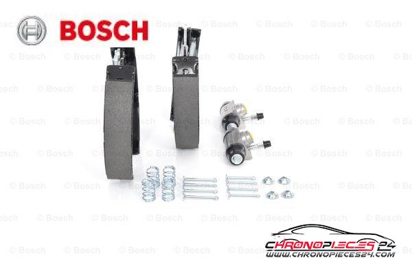 Achat de BOSCH 0 204 114 053 Jeu de mâchoires de frein KIT SUPERPRO pas chères