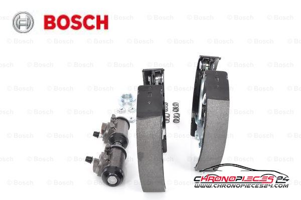 Achat de BOSCH 0 204 114 063 Jeu de mâchoires de frein KIT SUPERPRO pas chères