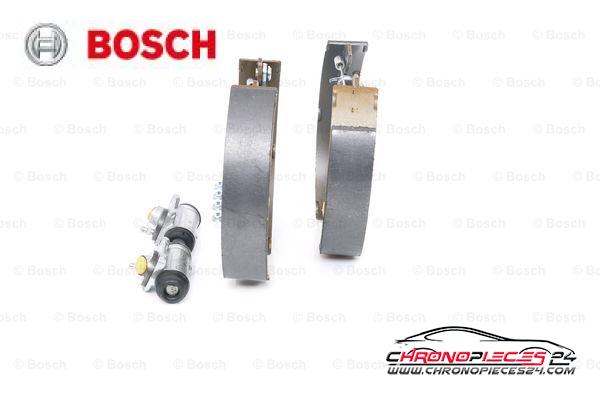 Achat de BOSCH 0 204 114 124 Jeu de mâchoires de frein KIT SUPERPRO pas chères