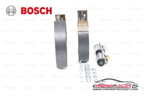 Achat de BOSCH 0 204 114 124 Jeu de mâchoires de frein KIT SUPERPRO pas chères