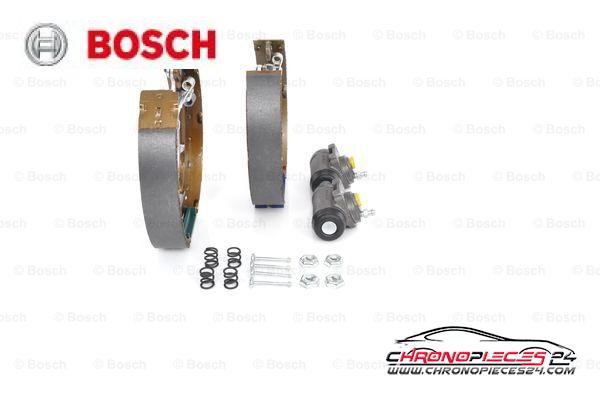 Achat de BOSCH 0 204 114 127 Jeu de mâchoires de frein KIT SUPERPRO pas chères