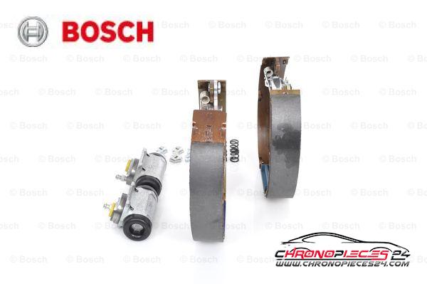 Achat de BOSCH 0 204 114 129 Jeu de mâchoires de frein KIT SUPERPRO pas chères