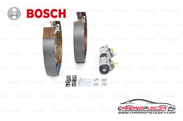 Achat de BOSCH 0 204 114 129 Jeu de mâchoires de frein KIT SUPERPRO pas chères