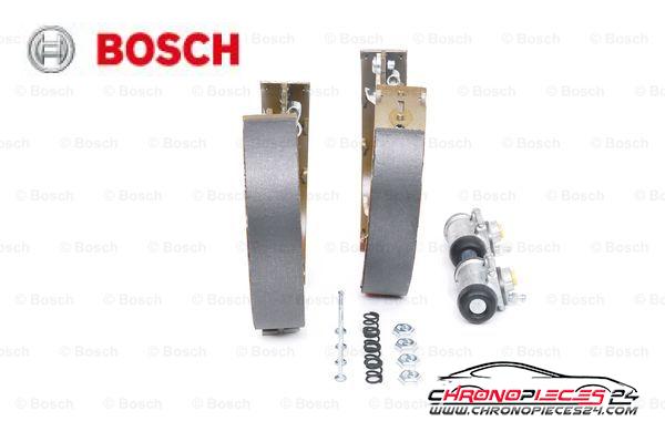 Achat de BOSCH 0 204 114 154 Jeu de mâchoires de frein KIT SUPERPRO pas chères