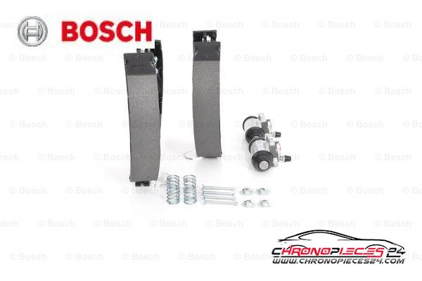 Achat de BOSCH 0 204 114 156 Jeu de mâchoires de frein KIT SUPERPRO pas chères