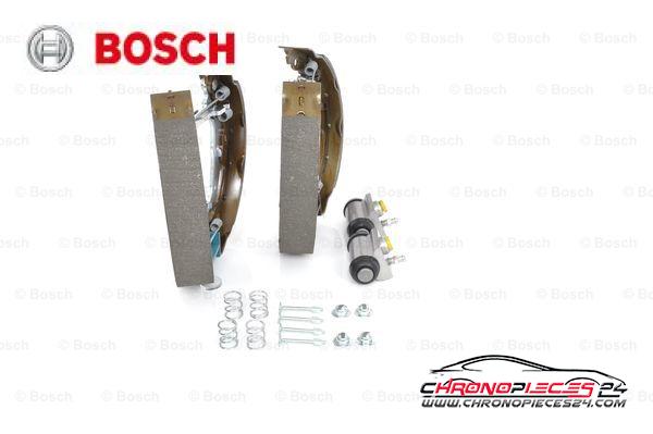 Achat de BOSCH 0 204 114 190 Jeu de mâchoires de frein KIT SUPERPRO pas chères