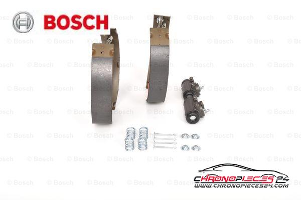 Achat de BOSCH 0 204 114 192 Jeu de mâchoires de frein KIT SUPERPRO pas chères