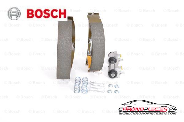 Achat de BOSCH 0 204 114 197 Jeu de mâchoires de frein KIT SUPERPRO pas chères