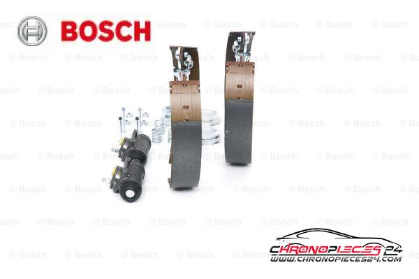 Achat de BOSCH 0 204 114 205 Jeu de mâchoires de frein KIT SUPERPRO pas chères