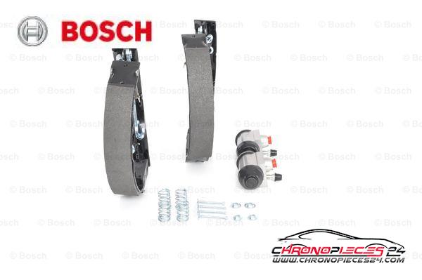 Achat de BOSCH 0 204 114 333 Jeu de mâchoires de frein KIT SUPERPRO pas chères