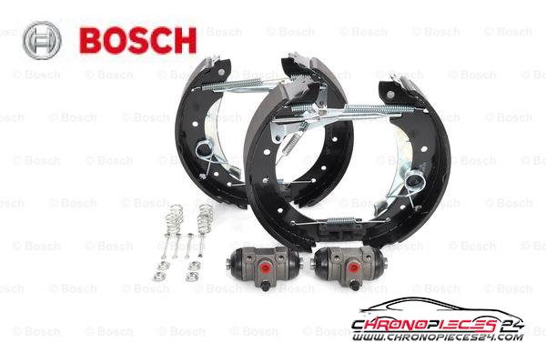 Achat de BOSCH 0 204 114 537 Jeu de mâchoires de frein KIT SUPERPRO pas chères