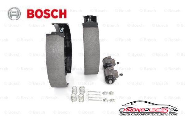 Achat de BOSCH 0 204 114 537 Jeu de mâchoires de frein KIT SUPERPRO pas chères