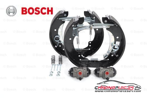 Achat de BOSCH 0 204 114 539 Jeu de mâchoires de frein KIT SUPERPRO pas chères