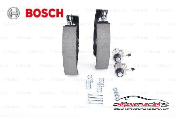 Achat de BOSCH 0 204 114 546 Jeu de mâchoires de frein KIT SUPERPRO pas chères