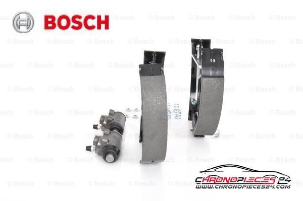 Achat de BOSCH 0 204 114 551 Jeu de mâchoires de frein KIT SUPERPRO pas chères