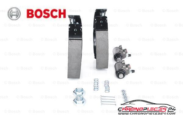 Achat de BOSCH 0 204 114 554 Jeu de mâchoires de frein KIT SUPERPRO pas chères