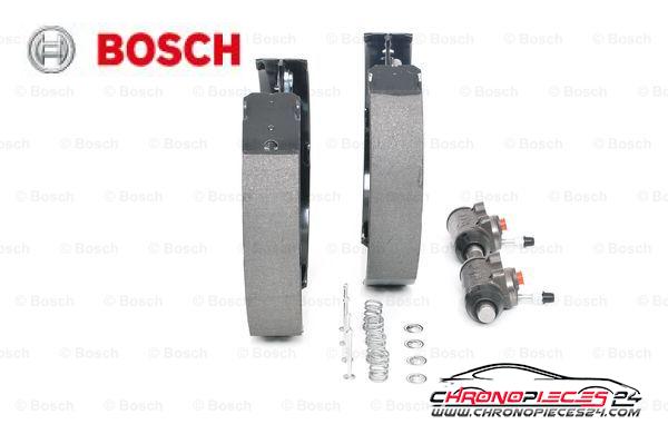 Achat de BOSCH 0 204 114 555 Jeu de mâchoires de frein KIT SUPERPRO pas chères