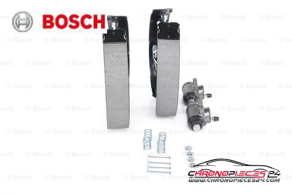 Achat de BOSCH 0 204 114 556 Jeu de mâchoires de frein KIT SUPERPRO pas chères