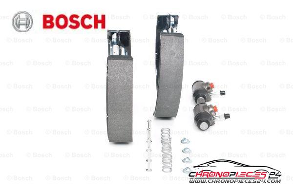 Achat de BOSCH 0 204 114 576 Jeu de mâchoires de frein KIT SUPERPRO pas chères