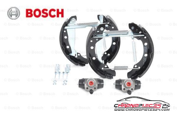 Achat de BOSCH 0 204 114 579 Jeu de mâchoires de frein KIT SUPERPRO pas chères