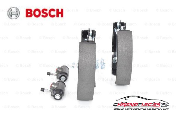 Achat de BOSCH 0 204 114 579 Jeu de mâchoires de frein KIT SUPERPRO pas chères