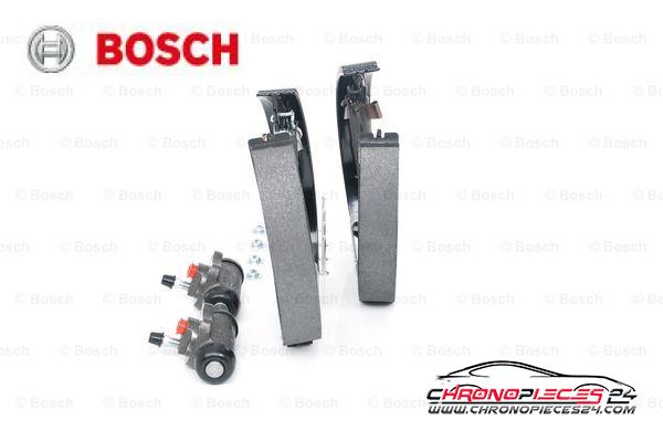 Achat de BOSCH 0 204 114 581 Jeu de mâchoires de frein KIT SUPERPRO pas chères