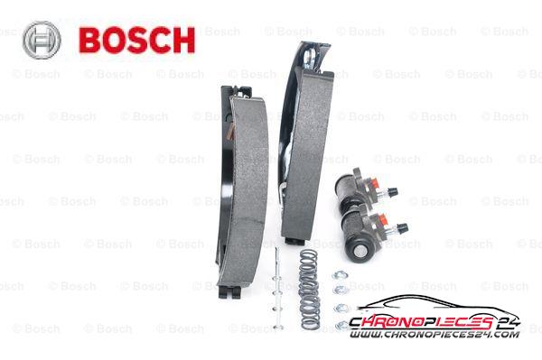 Achat de BOSCH 0 204 114 581 Jeu de mâchoires de frein KIT SUPERPRO pas chères