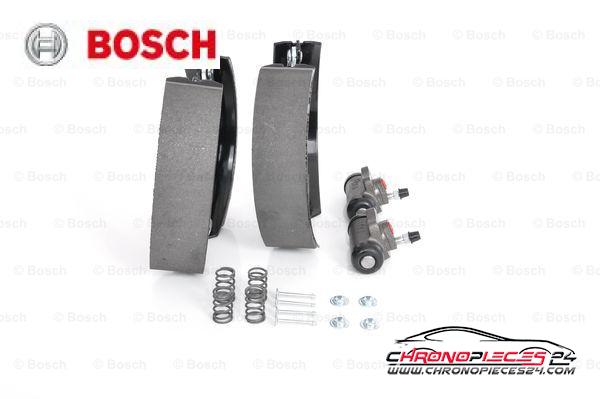 Achat de BOSCH 0 204 114 582 Jeu de mâchoires de frein KIT SUPERPRO pas chères