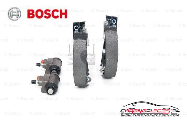 Achat de BOSCH 0 204 114 586 Jeu de mâchoires de frein KIT SUPERPRO pas chères