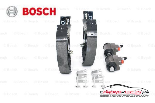 Achat de BOSCH 0 204 114 586 Jeu de mâchoires de frein KIT SUPERPRO pas chères