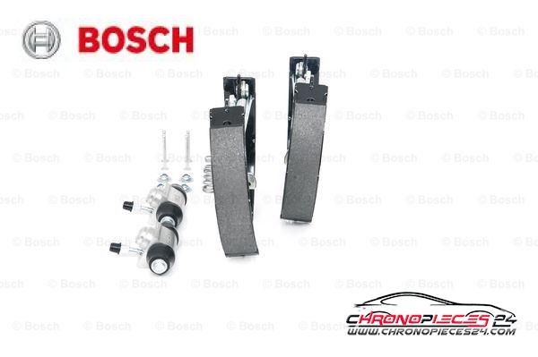 Achat de BOSCH 0 204 114 590 Jeu de mâchoires de frein KIT SUPERPRO pas chères