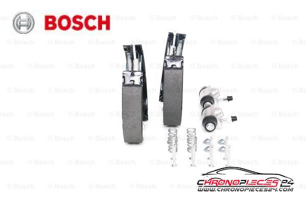 Achat de BOSCH 0 204 114 590 Jeu de mâchoires de frein KIT SUPERPRO pas chères