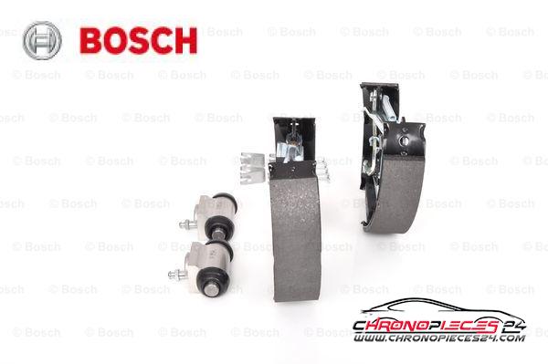 Achat de BOSCH 0 204 114 591 Jeu de mâchoires de frein KIT SUPERPRO pas chères