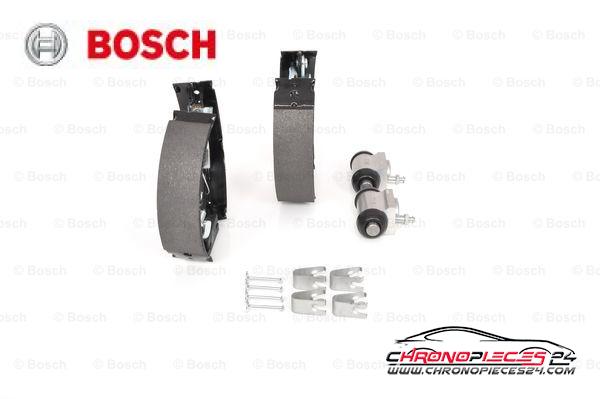 Achat de BOSCH 0 204 114 591 Jeu de mâchoires de frein KIT SUPERPRO pas chères