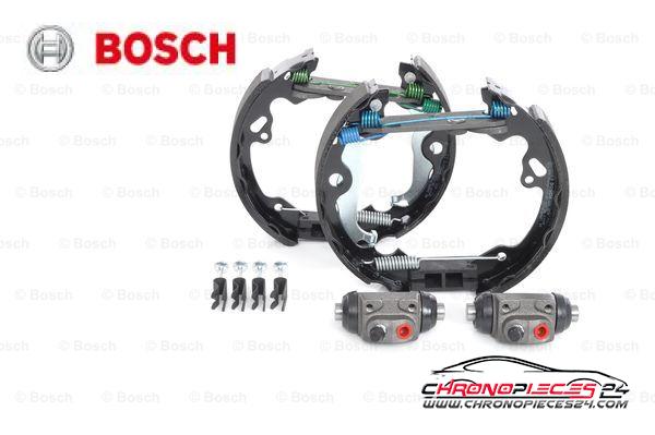 Achat de BOSCH 0 204 114 603 Jeu de mâchoires de frein KIT SUPERPRO pas chères