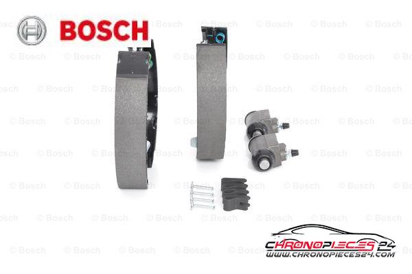 Achat de BOSCH 0 204 114 603 Jeu de mâchoires de frein KIT SUPERPRO pas chères