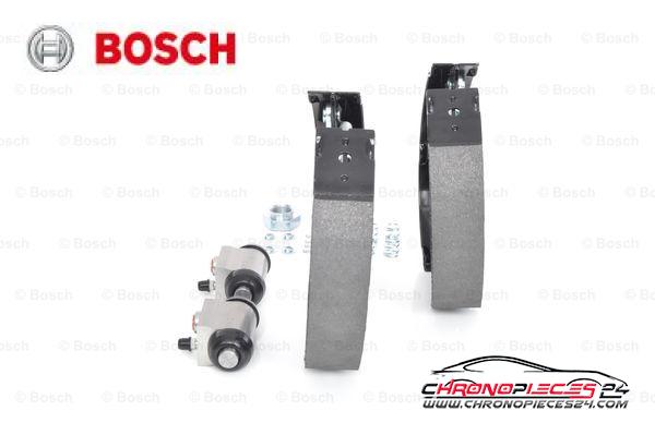 Achat de BOSCH 0 204 114 605 Jeu de mâchoires de frein KIT SUPERPRO pas chères