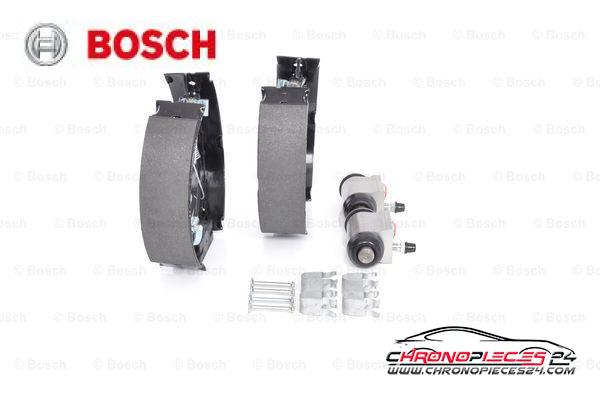 Achat de BOSCH 0 204 114 607 Jeu de mâchoires de frein KIT SUPERPRO pas chères