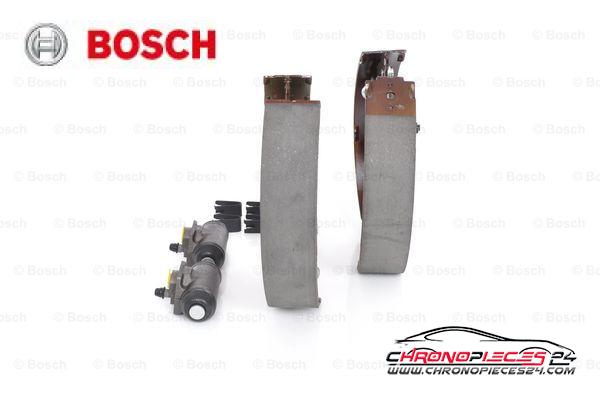 Achat de BOSCH 0 204 114 611 Jeu de mâchoires de frein KIT SUPERPRO pas chères